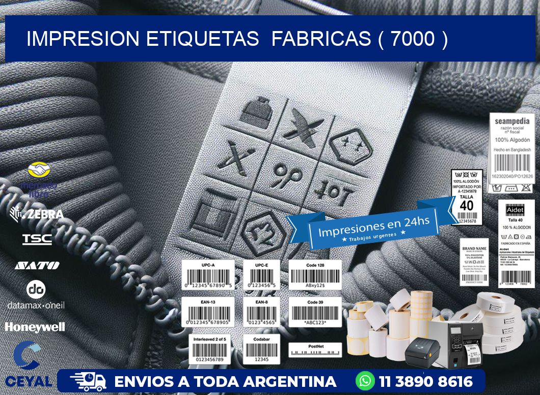 impresion etiquetas  fabricas ( 7000 )