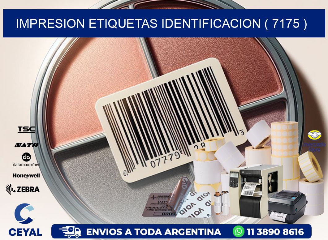 impresion etiquetas identificacion ( 7175 )