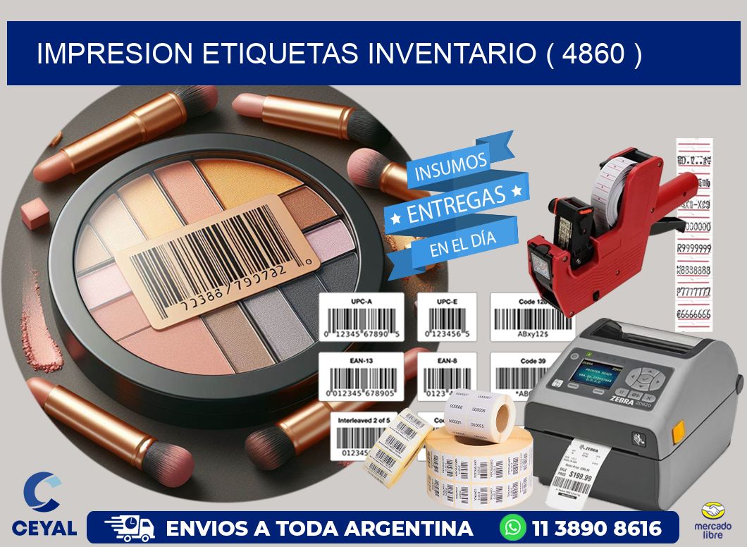 impresion etiquetas inventario ( 4860 )