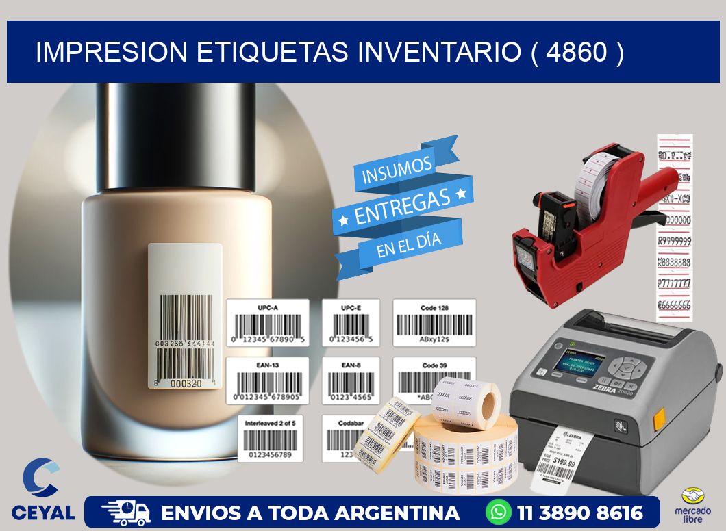 impresion etiquetas inventario ( 4860 )