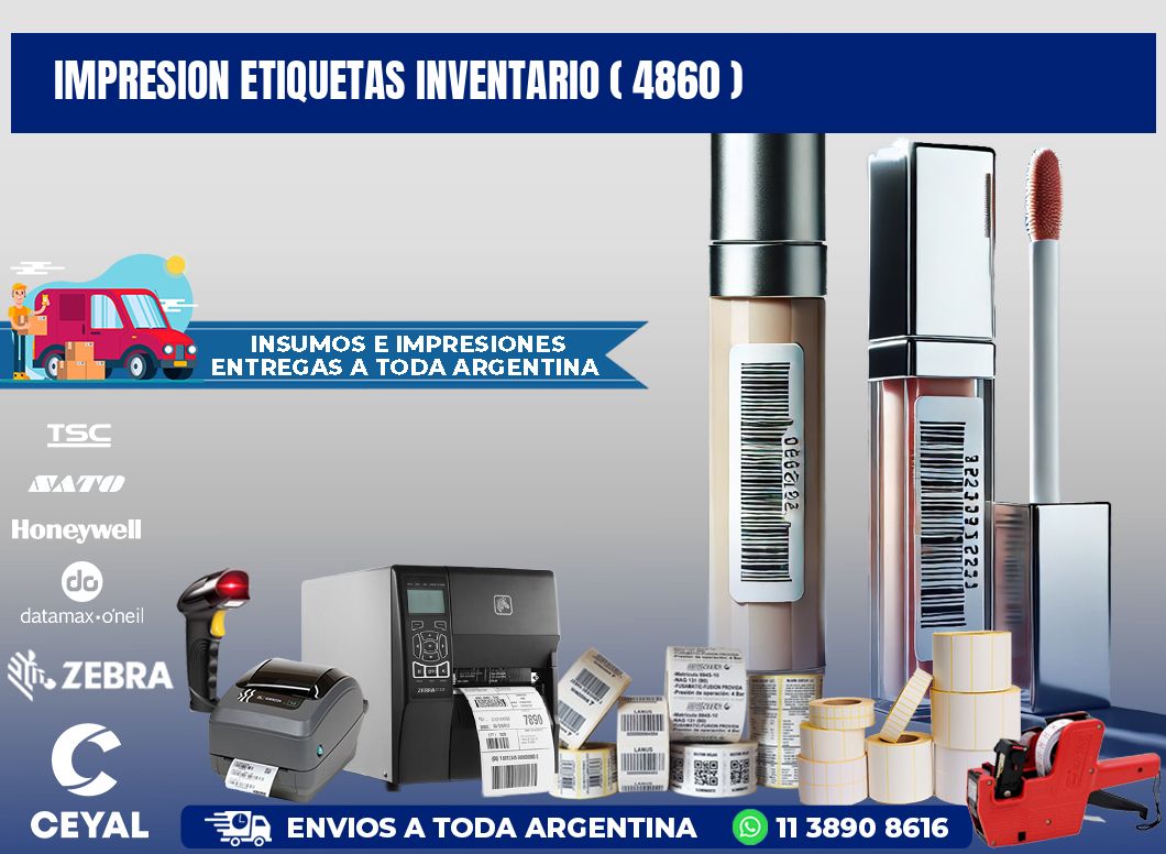 impresion etiquetas inventario ( 4860 )