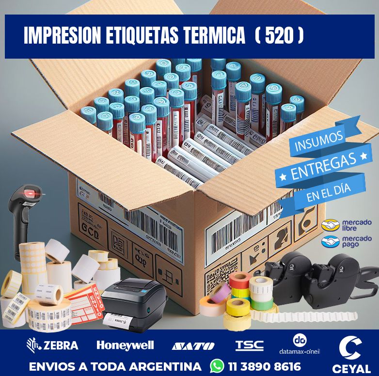 impresion etiquetas termica  ( 520 )