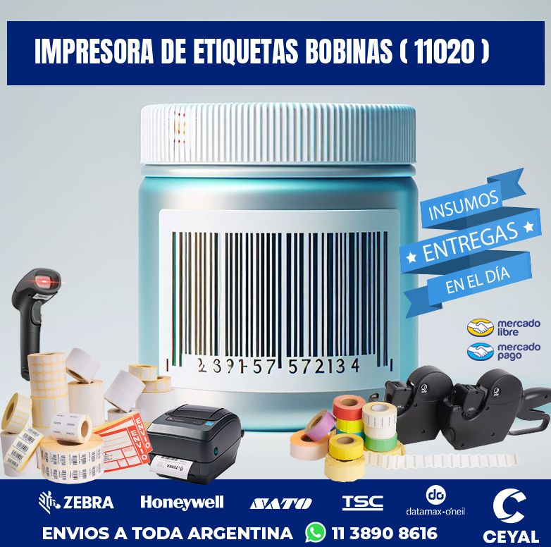 impresora de etiquetas bobinas ( 11020 )