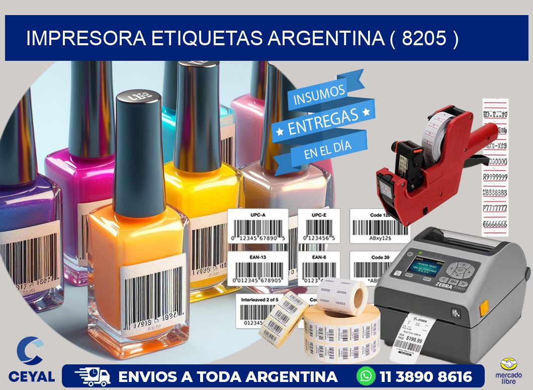 impresora etiquetas argentina ( 8205 )