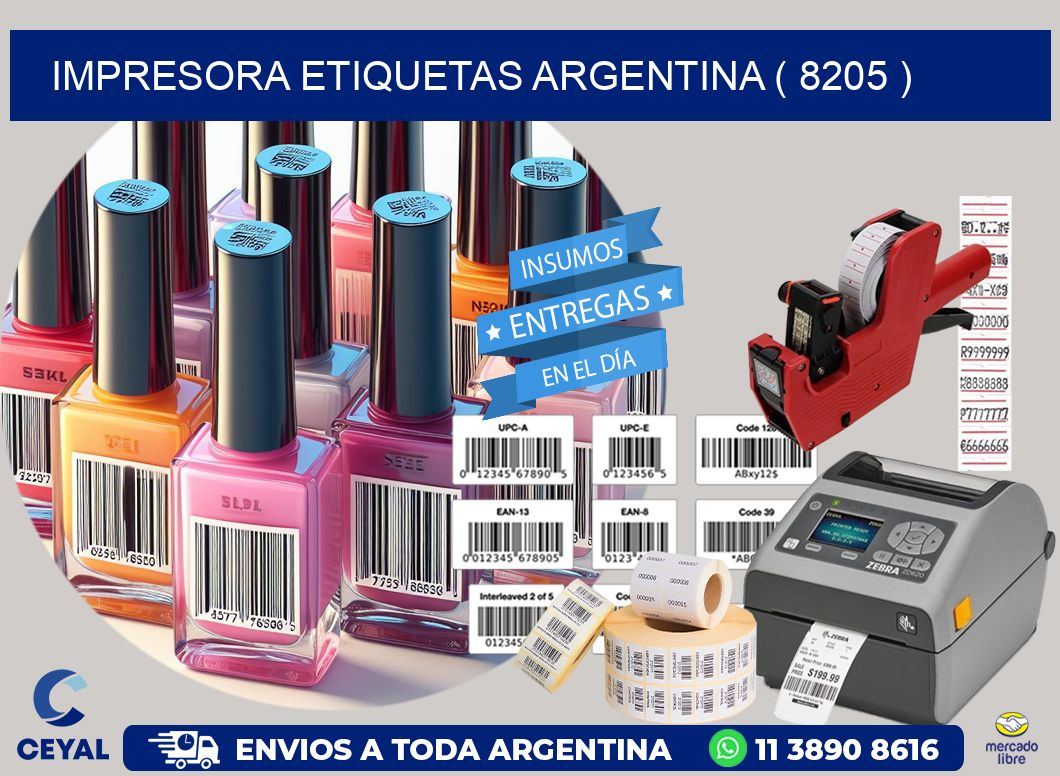 impresora etiquetas argentina ( 8205 )