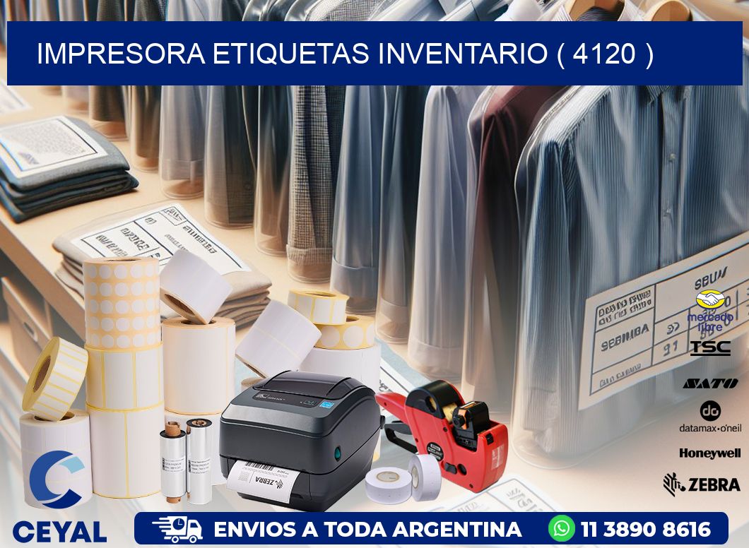 impresora etiquetas inventario ( 4120 )