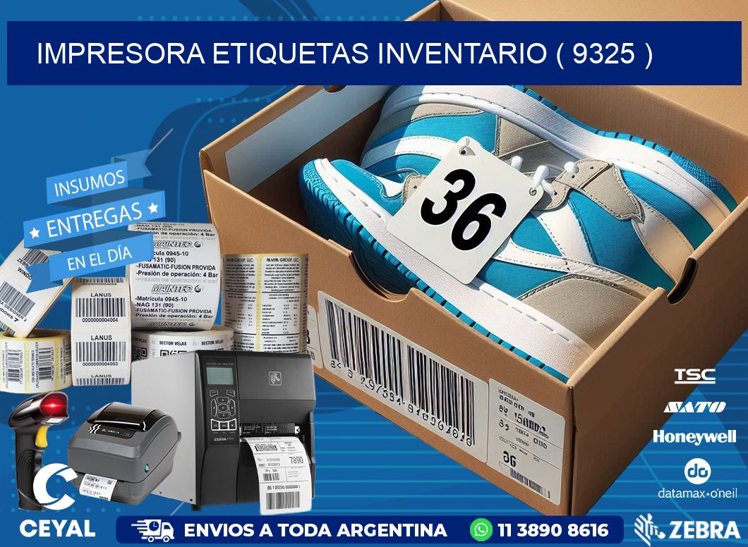 impresora etiquetas inventario ( 9325 )