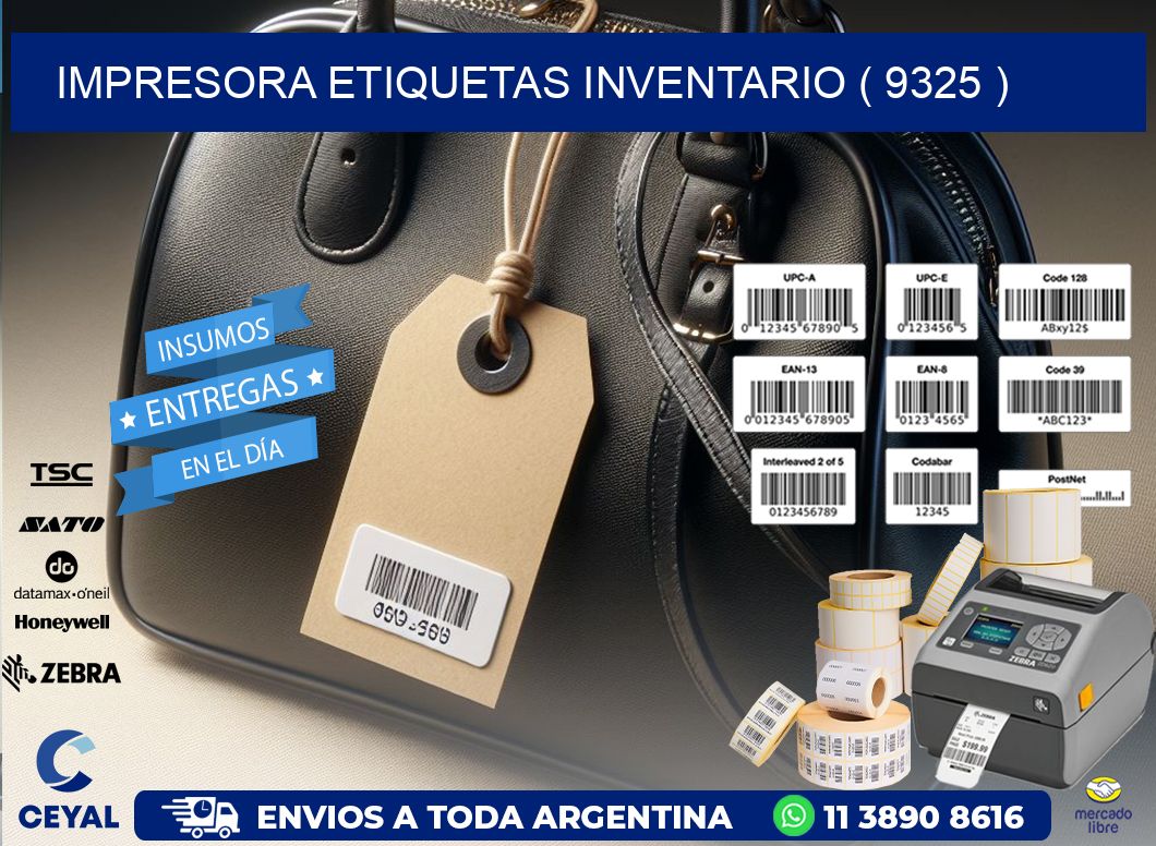 impresora etiquetas inventario ( 9325 )