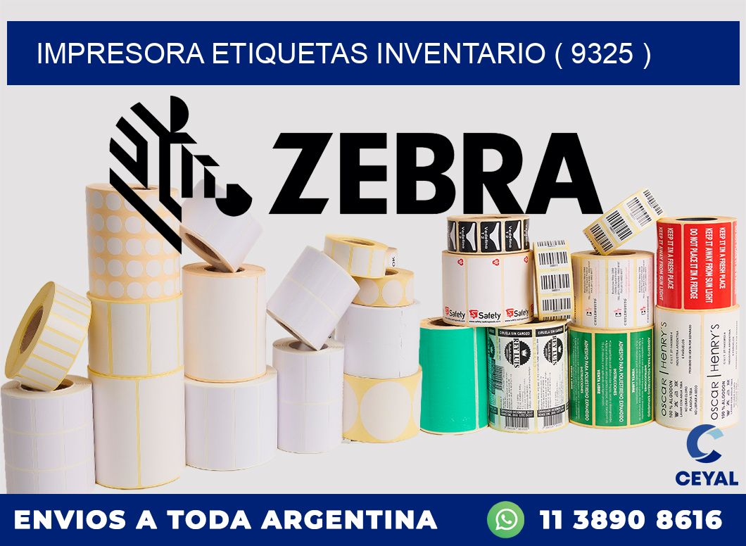 impresora etiquetas inventario ( 9325 )