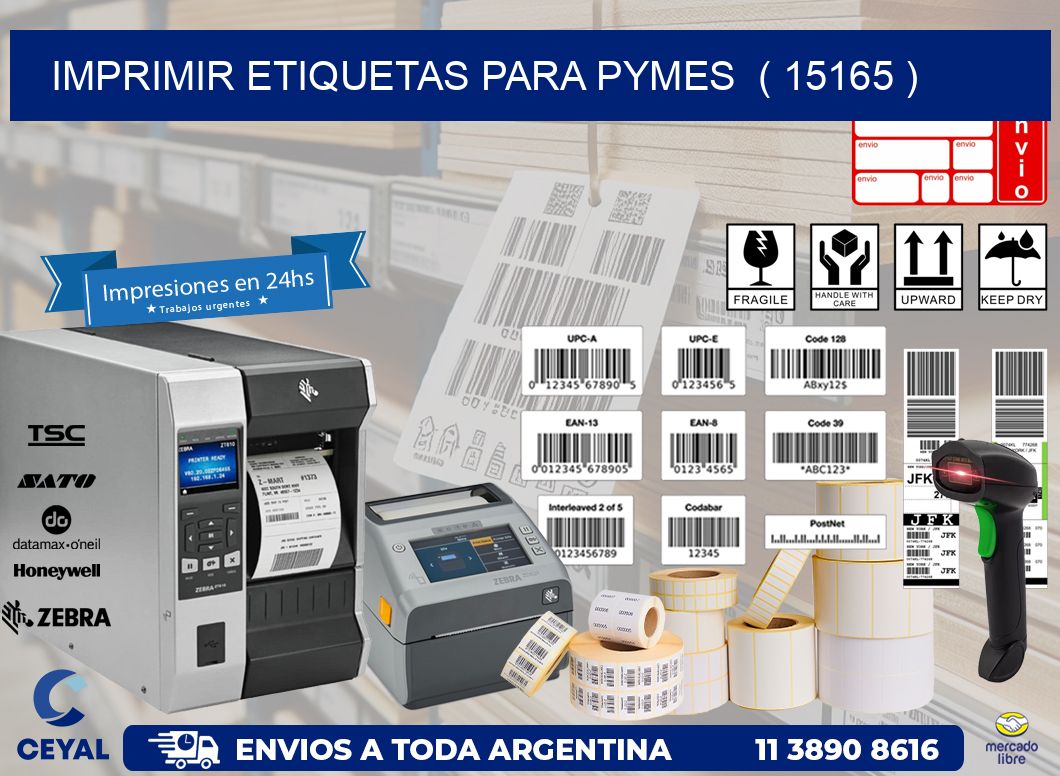 imprimir etiquetas para pymes  ( 15165 )