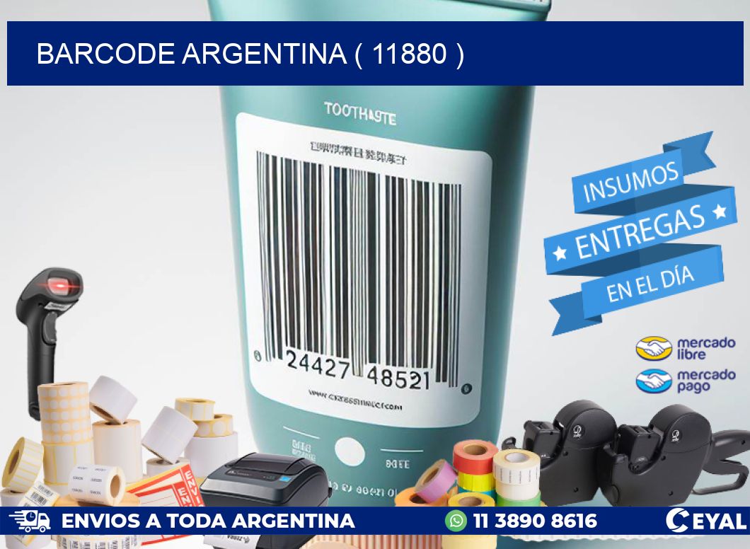 BARCODE ARGENTINA ( 11880 )