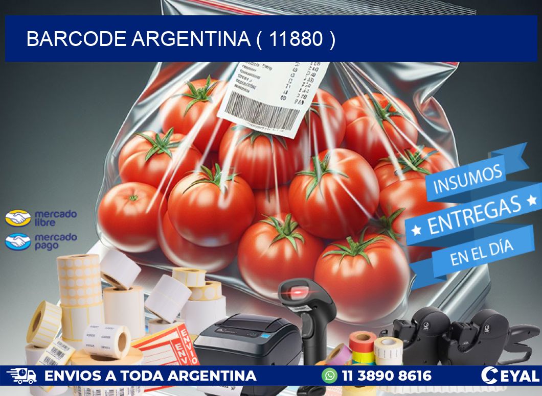 BARCODE ARGENTINA ( 11880 )