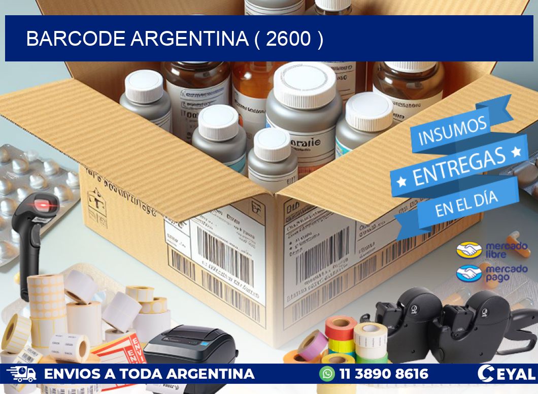 BARCODE ARGENTINA ( 2600 )