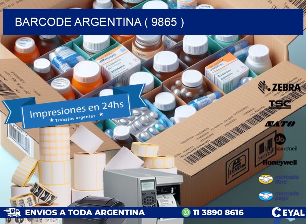 BARCODE ARGENTINA ( 9865 )