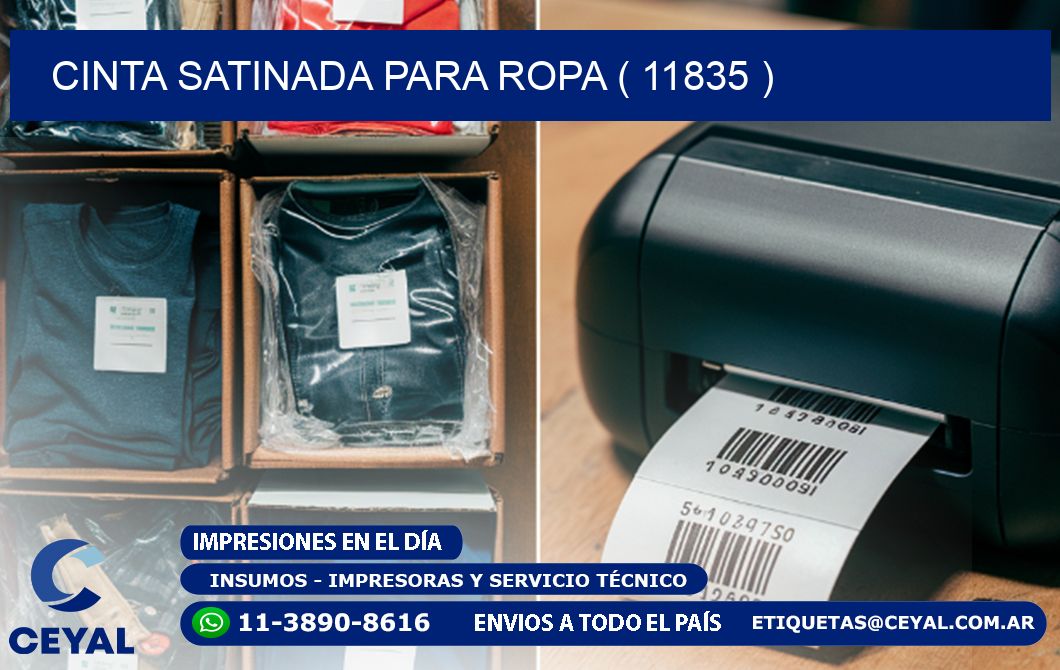 CINTA SATINADA PARA ROPA ( 11835 )