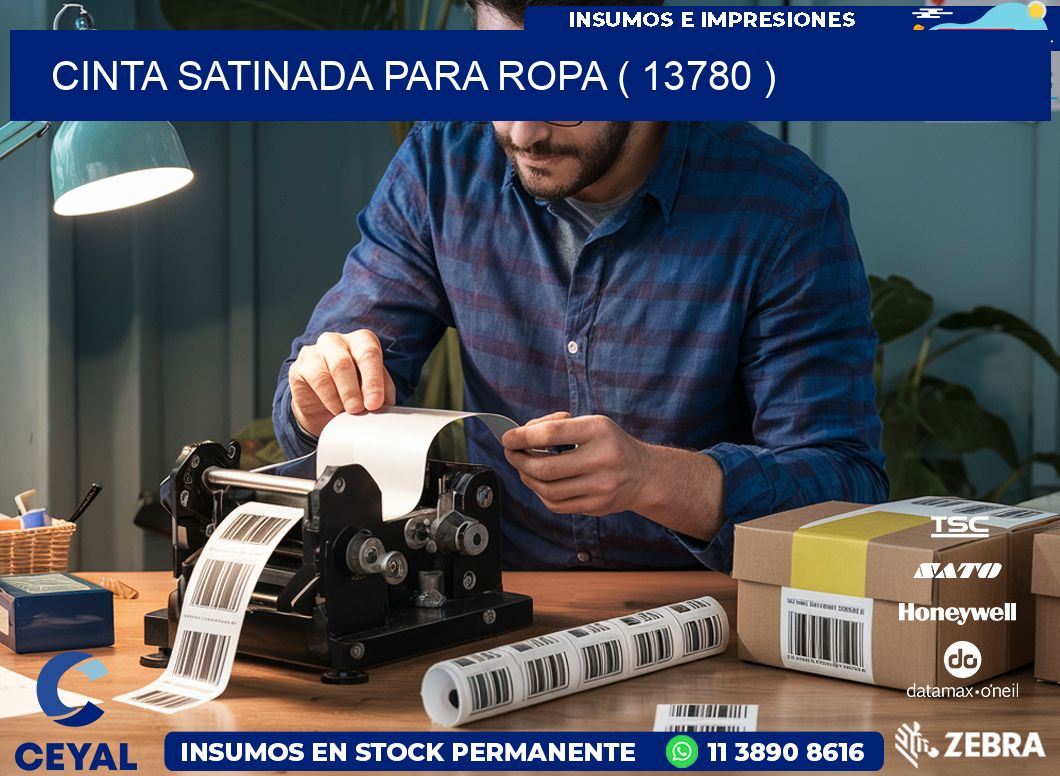 CINTA SATINADA PARA ROPA ( 13780 )