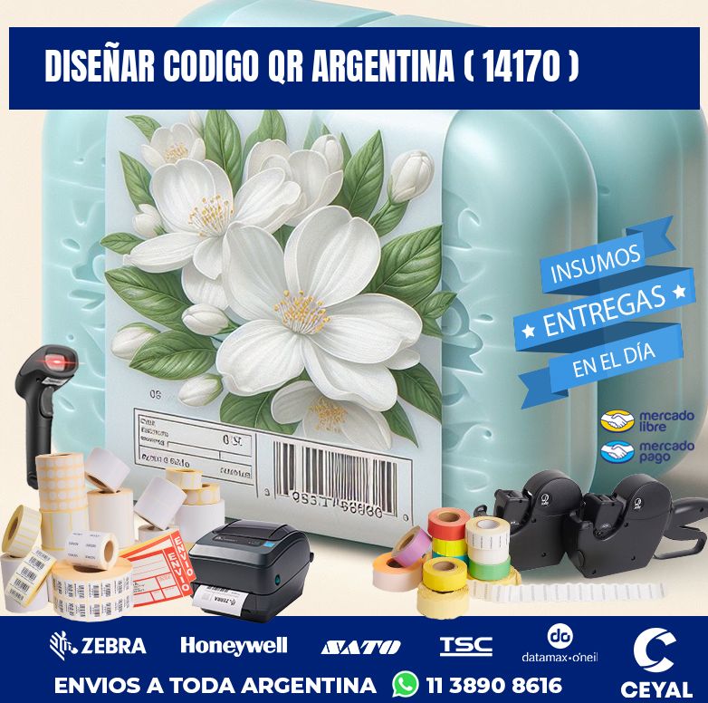 DISEÑAR CODIGO QR ARGENTINA ( 14170 )