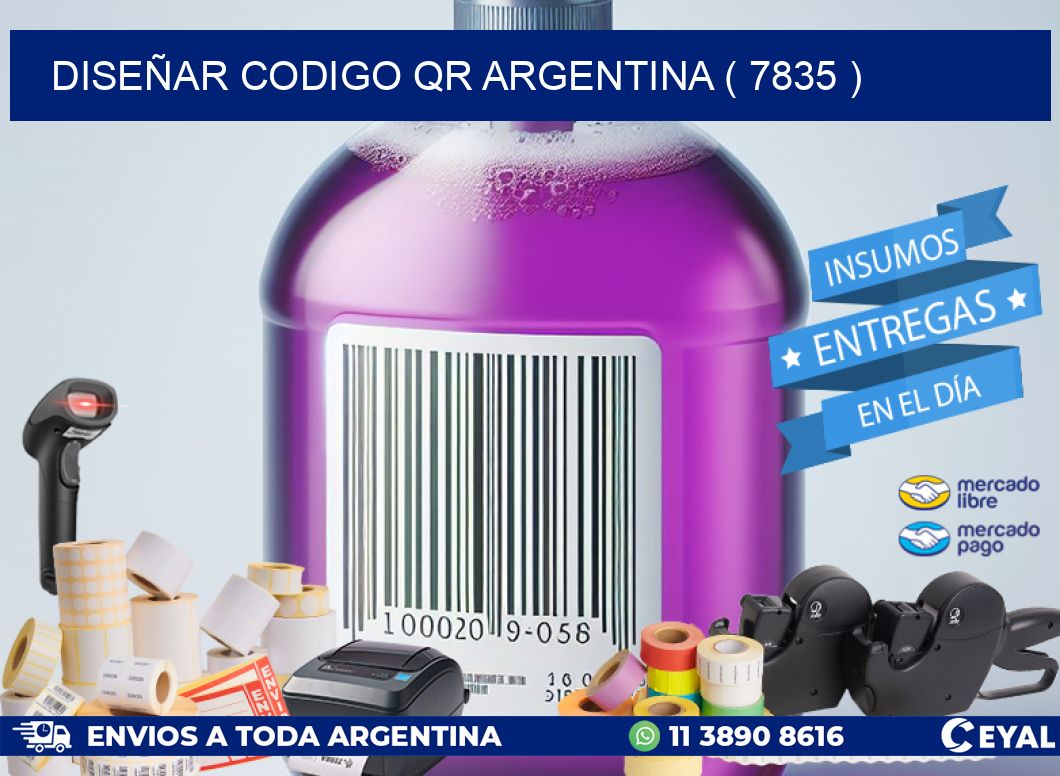 DISEÑAR CODIGO QR ARGENTINA ( 7835 )