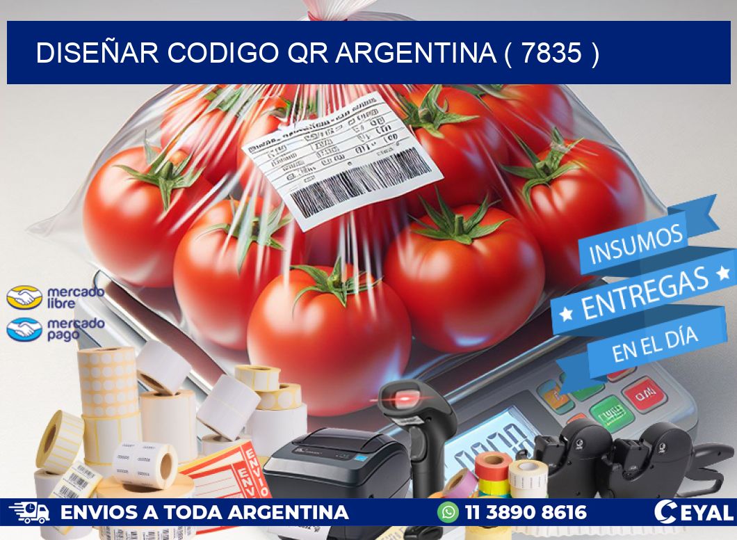 DISEÑAR CODIGO QR ARGENTINA ( 7835 )