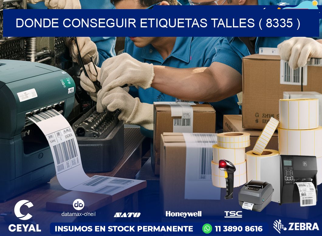 DONDE CONSEGUIR ETIQUETAS TALLES ( 8335 )