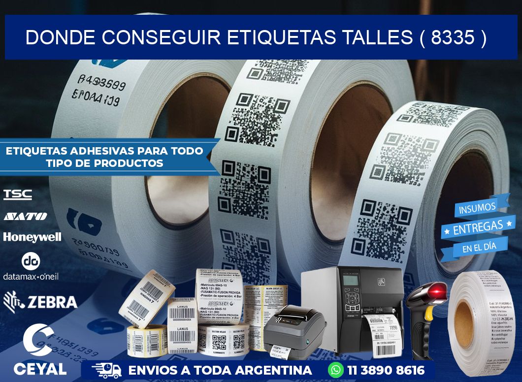 DONDE CONSEGUIR ETIQUETAS TALLES ( 8335 )