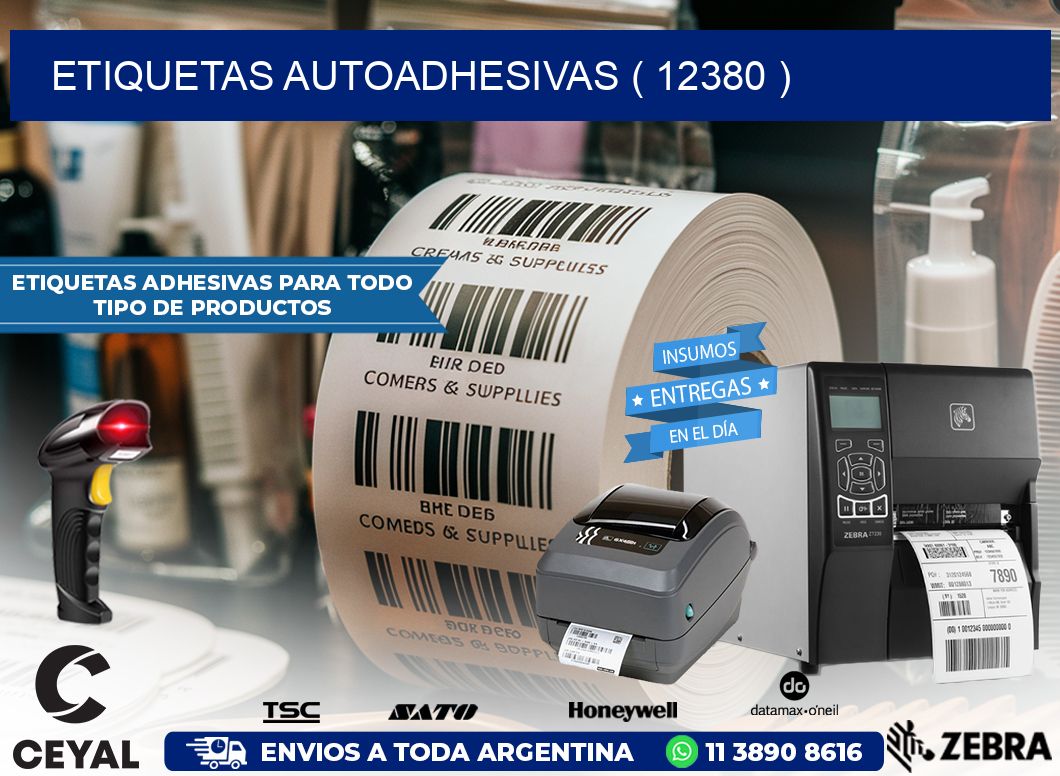 ETIQUETAS AUTOADHESIVAS ( 12380 )