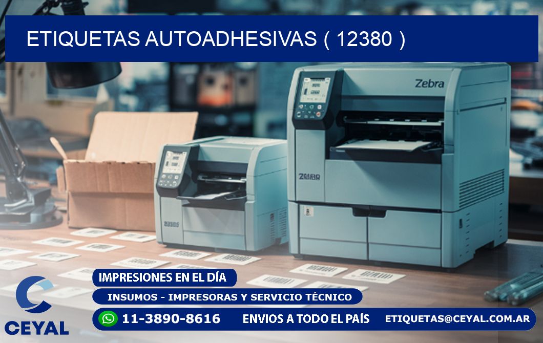 ETIQUETAS AUTOADHESIVAS ( 12380 )