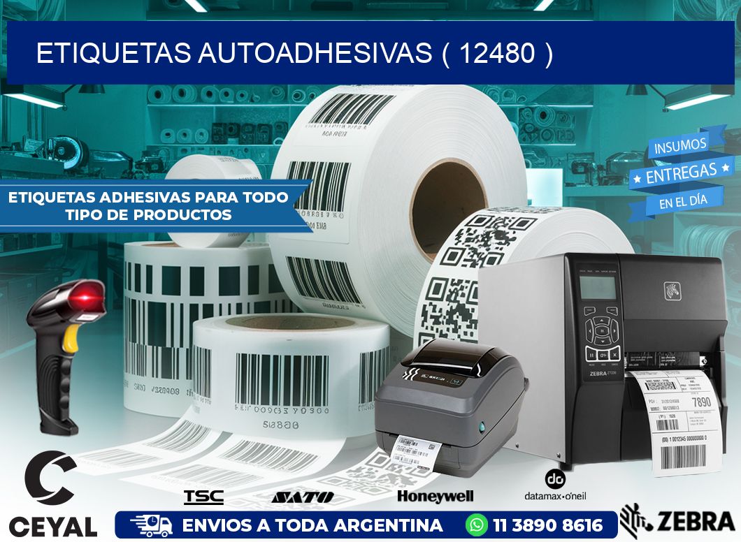 ETIQUETAS AUTOADHESIVAS ( 12480 )