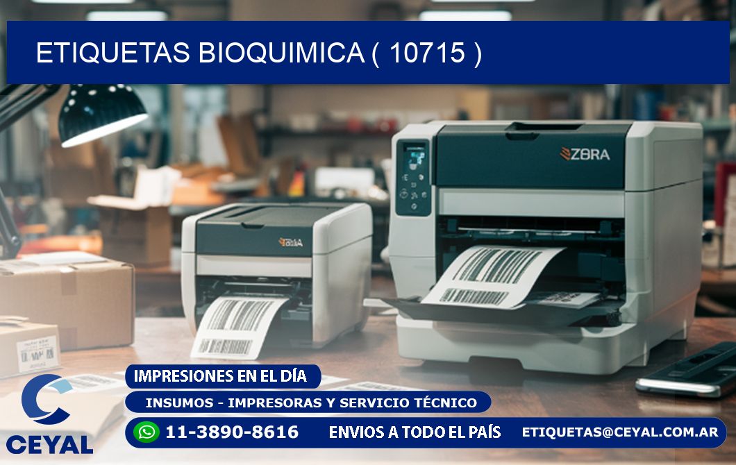 ETIQUETAS BIOQUIMICA ( 10715 )