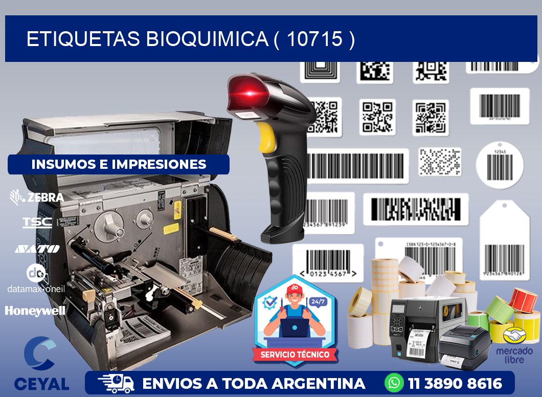 ETIQUETAS BIOQUIMICA ( 10715 )