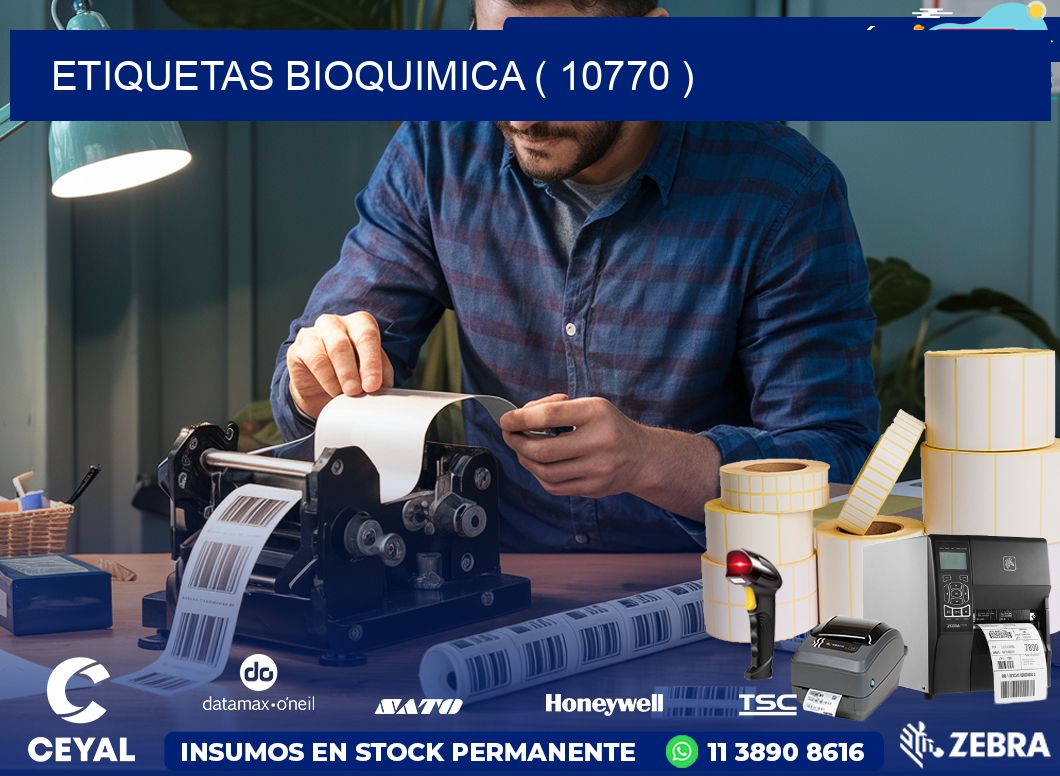 ETIQUETAS BIOQUIMICA ( 10770 )