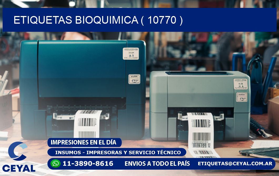 ETIQUETAS BIOQUIMICA ( 10770 )