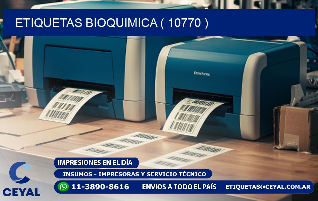 ETIQUETAS BIOQUIMICA ( 10770 )