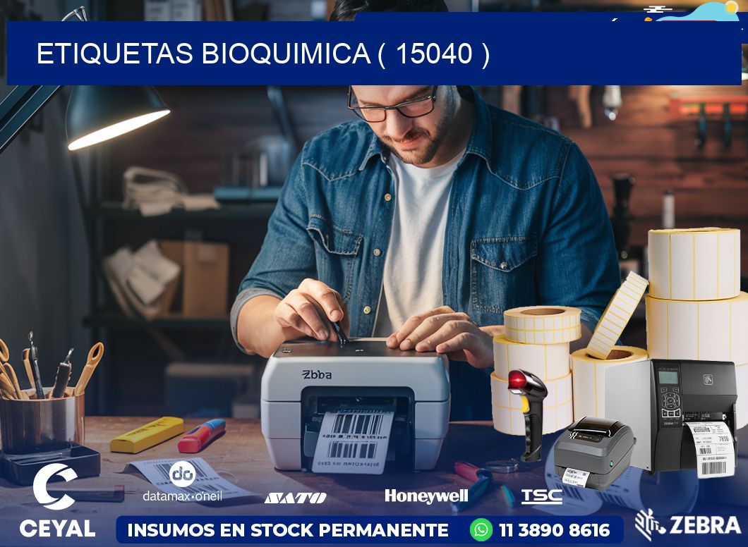 ETIQUETAS BIOQUIMICA ( 15040 )