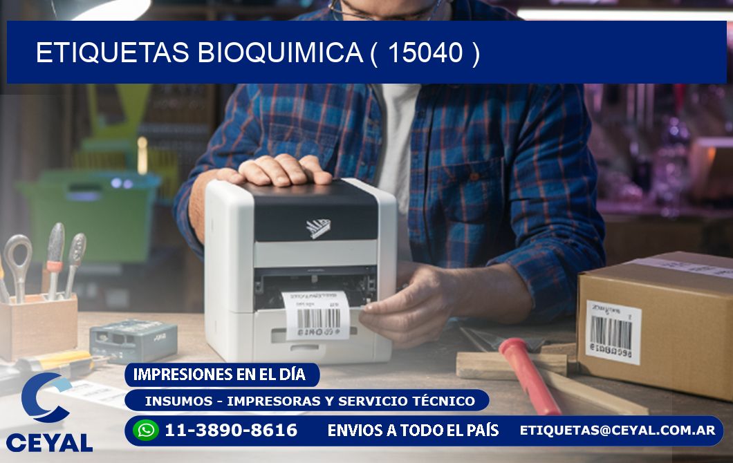 ETIQUETAS BIOQUIMICA ( 15040 )