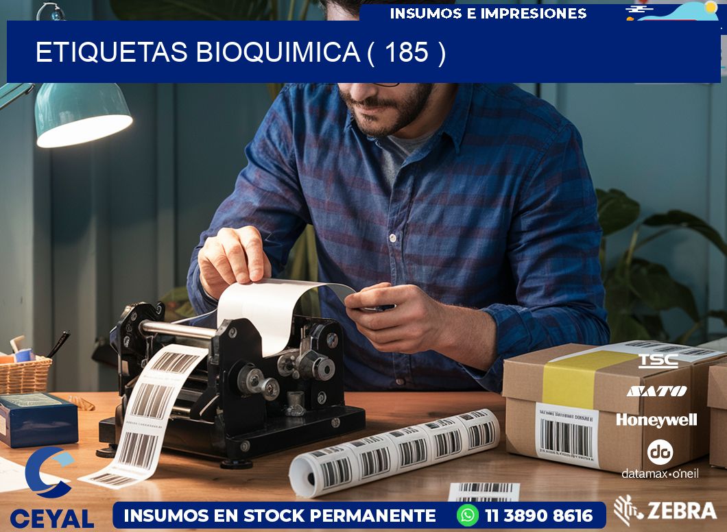 ETIQUETAS BIOQUIMICA ( 185 )