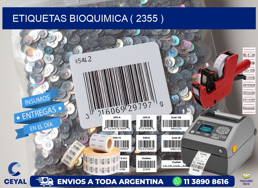 ETIQUETAS BIOQUIMICA ( 2355 )