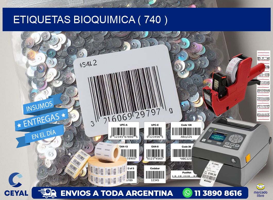 ETIQUETAS BIOQUIMICA ( 740 )