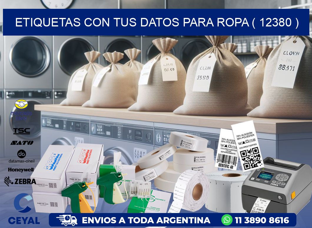 ETIQUETAS CON TUS DATOS PARA ROPA ( 12380 )