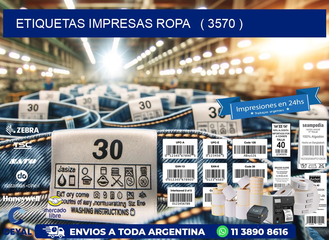 ETIQUETAS IMPRESAS ROPA   ( 3570 )