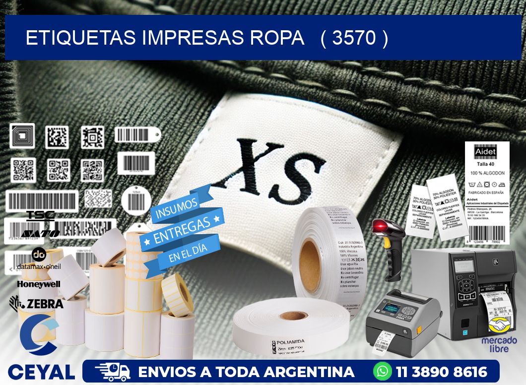 ETIQUETAS IMPRESAS ROPA   ( 3570 )