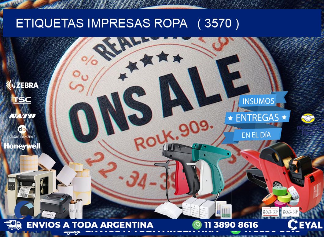 ETIQUETAS IMPRESAS ROPA   ( 3570 )