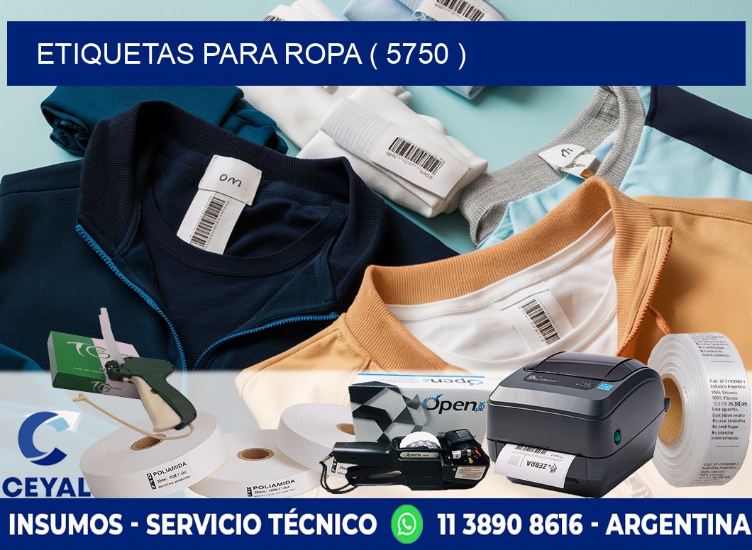 ETIQUETAS PARA ROPA ( 5750 )