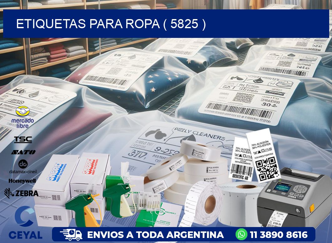 ETIQUETAS PARA ROPA ( 5825 )