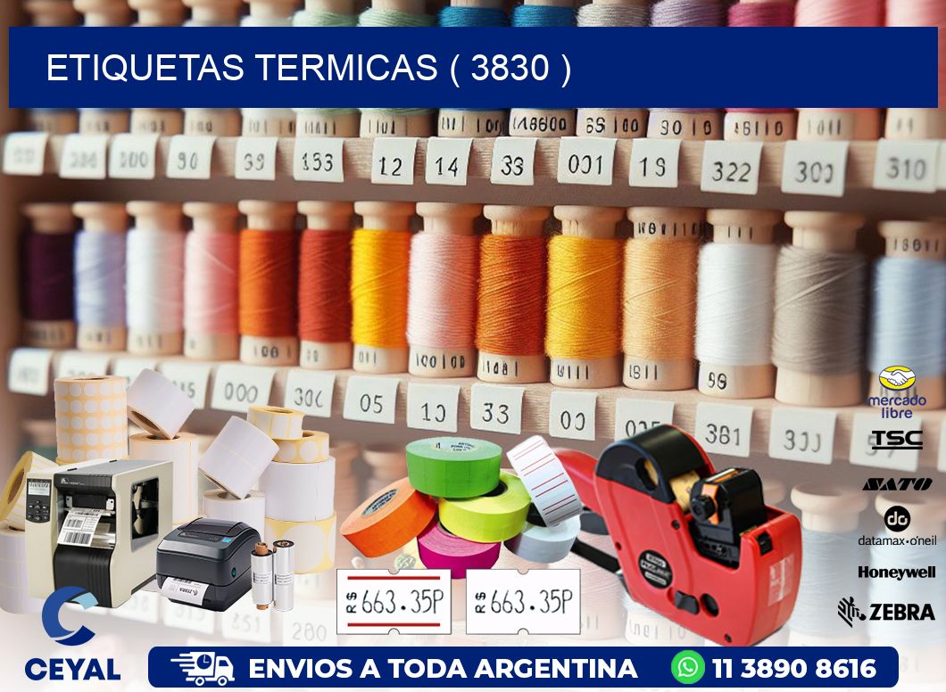 ETIQUETAS TERMICAS ( 3830 )