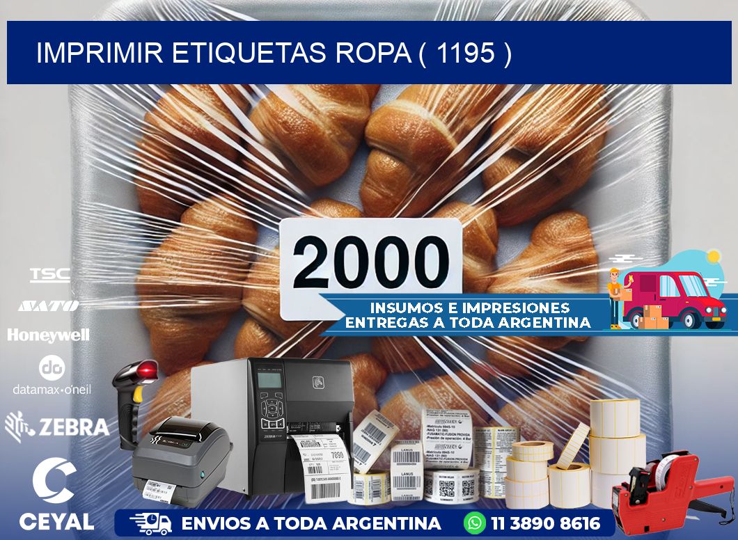 IMPRIMIR ETIQUETAS ROPA ( 1195 )