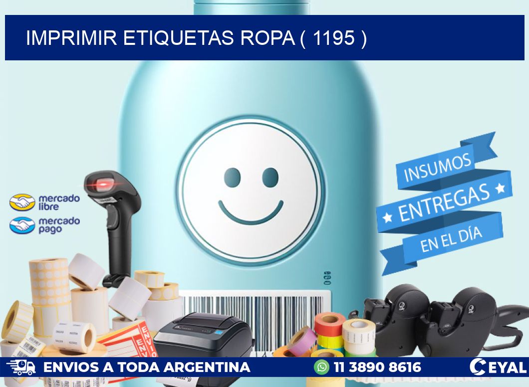 IMPRIMIR ETIQUETAS ROPA ( 1195 )