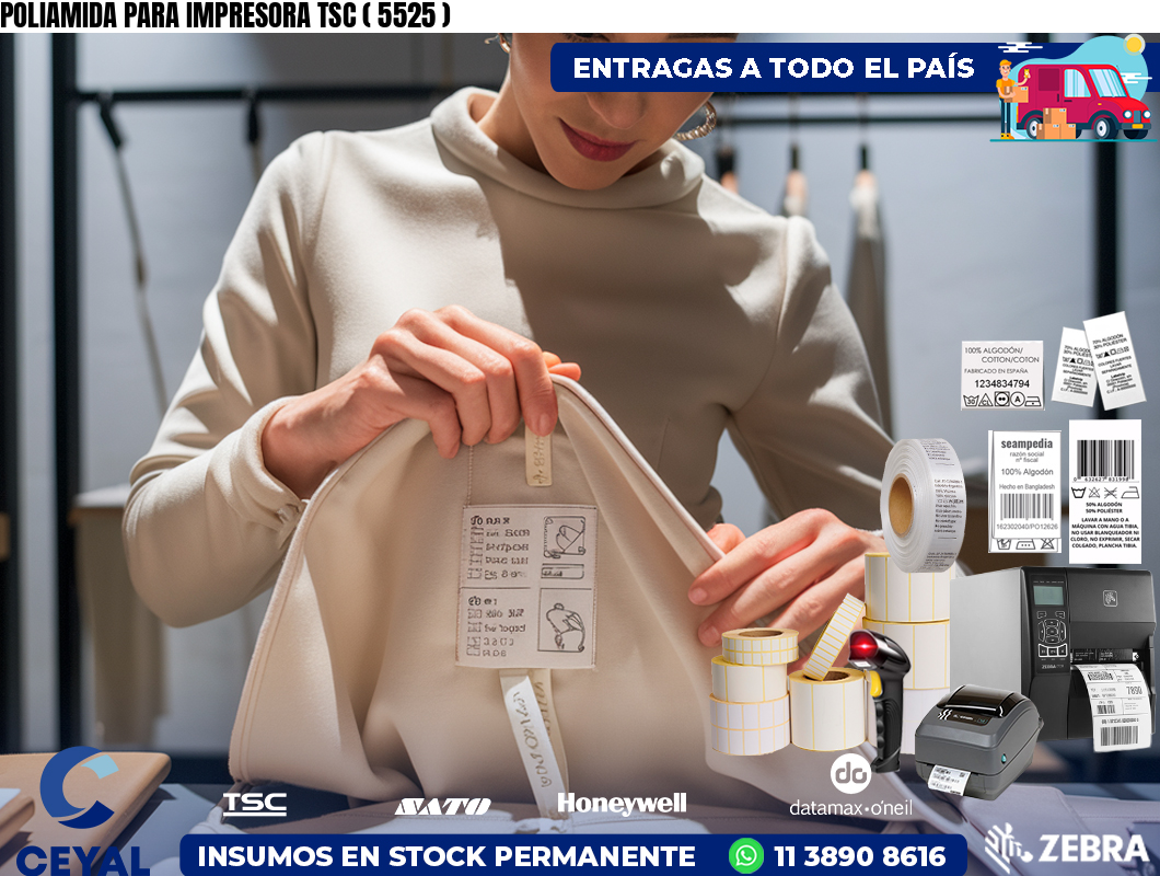 POLIAMIDA PARA IMPRESORA TSC ( 5525 )