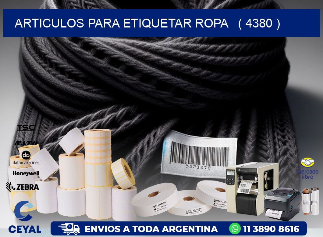 articulos para etiquetar ropa   ( 4380 )