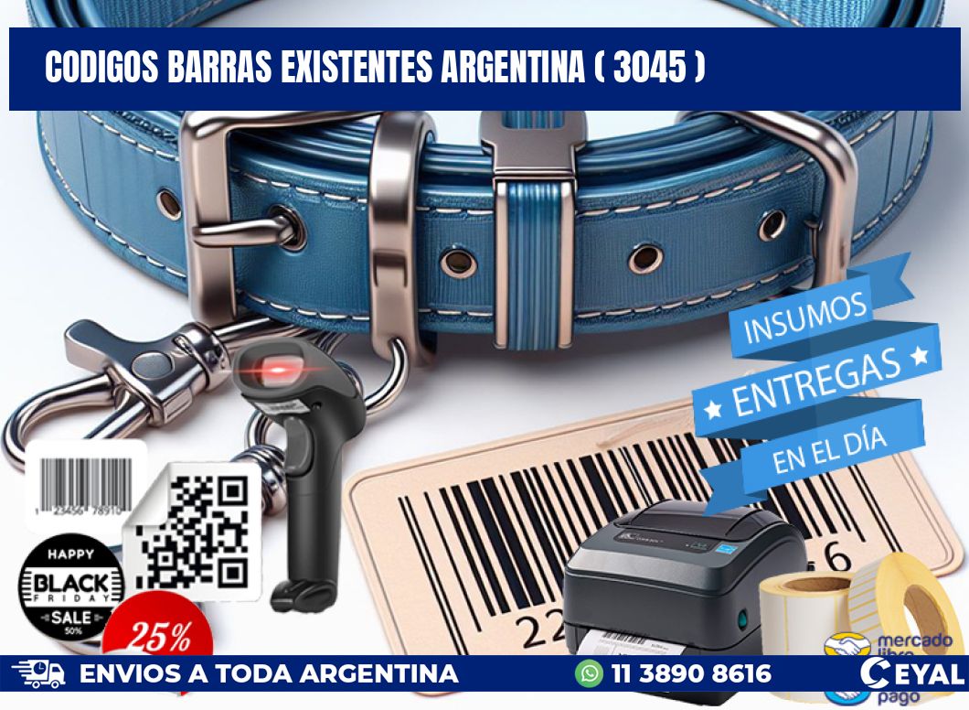 codigos barras existentes argentina ( 3045 )